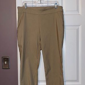 Roz & Ali Ankle Pants with Buttons on Ankle - 16